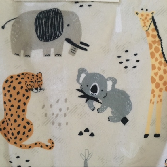 NEW Baby Blanket Super Soft Cozy Sherpa Animal Theme Baby Gift | Cuddly Friends - Picture 3 of 6
